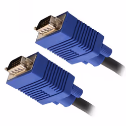 Connectland CL-CAB32006 câble VGA 15 m VGA (D-Sub) Noir, Bleu
