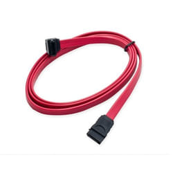 Connectland CL-CAB40012 câble SATA 0,9 m Noir, Rouge