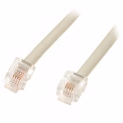 Connectland 0111006, 15 m, 6P4C, 6P4C, Beige, Mâle, Mâle