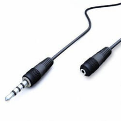 Connectland 0106047 câble audio 5 m 3,5mm Noir