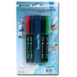 STYLO CD/DVD 4 COULEURS+CORRECTEUR
