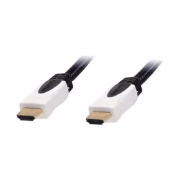 Connectland CL-CAB31006, 4,5 m, HDMI Type A (Standard), HDMI Type A (Standard), Noir, Blanc