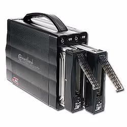 Connectland 1910004, 3.5", SATA, Série ATA II, 1,5 Gbit/s, Noir