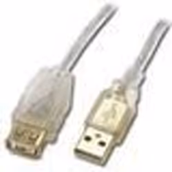 Cable extension usb v2.0 a-m-a-f 0.5m connectland