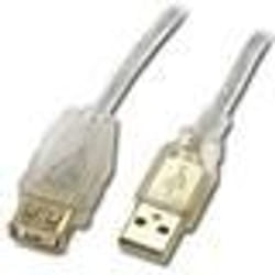 Cable extension usb v2.0 a-m-a-f 0.5m connectland