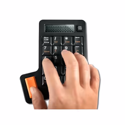 Connectland CL-PAVE-LK-10C-BK clavier numérique Universel USB Noir