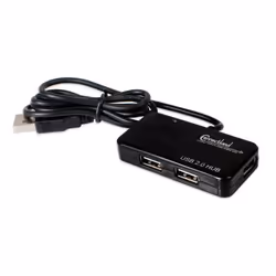 Connectland CL-HUB20033, USB 2.0, USB 2.0, 480 Mbit/s, Noir, USB, Type A