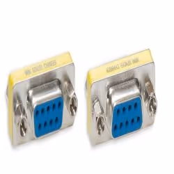 SYBA CL-ADA15028, DB9, DB9, Bleu, Argent