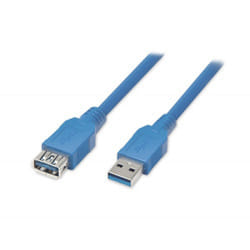 Connectland CL-CAB20071 câble USB 1,8 m USB 3.2 Gen 1 (3.1 Gen 1) USB A Bleu