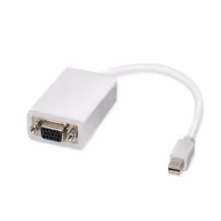 SYBA CL-ADA33009, Mini DisplayPort, VGA (D-Sub), Mâle, Femelle, Blanc, 108 mm