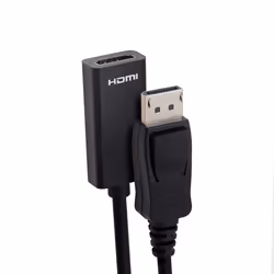 SYBA CL-ADA33013, 0,19 m, DisplayPort, HDMI Type A (Standard), Mâle, Femelle, 1920 x 1200 pixels