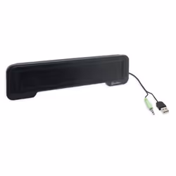 Connectland CL-SPK20105, 1.0 canaux, 5 W, 150 - 20000 Hz, Avec fil, Noir, Rectangle