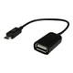 Câble USB - Connectland - C-SMART 0122001 - USB Femelle - Micro USB - Noir