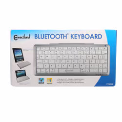 Connectland CL-KBD23024 clavier pour tablette Argent, Blanc Bluetooth - Vue supplémentaire 6