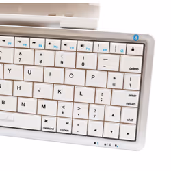 Connectland CL-KBD23024 clavier pour tablette Argent, Blanc Bluetooth - Vue supplémentaire 7