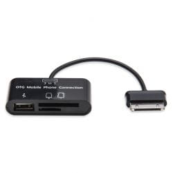 SYBA CL-CRD50062 lecteur de carte mémoire USB 2.0 Noir