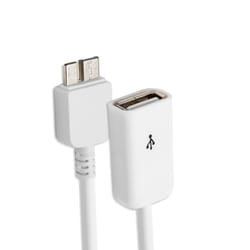 SYBA CL-CAB62061 câble de téléphone portable Blanc 0,2 m USB A Samsung 30-pin