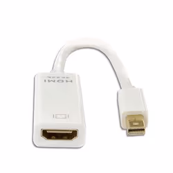 Connectland AD-MINI-DP-TO-HDMI-4K2K Mini DisplayPort Blanc