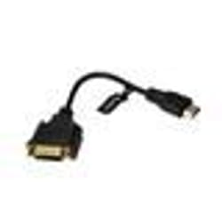 Adapt.hdmi male vers dvi femelle (24+5) 20cm connectland