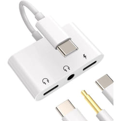 Adaptateur USB-C 3.0 - Connectland - Vers jack USB-A et USB-C - Couleur Noir - Polyvalent - Compact