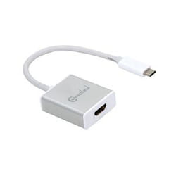 Connectland AD-USB-C-TO-HDMI-F-BOX câble vidéo et adaptateur USB Type-C Blanc