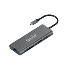 ADAPTAEUR USB TYPE C VERS HDMI RJ45 SDTFAUDIO PD USB-A/F 3.0.x 3