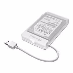 Connectland BE-USB3-322-WH, Boîtier disque dur/SSD, 2.5/3.5", SATA, Série ATA II, Série ATA III, 6 Gbit/s, Connectivité USB,  ...