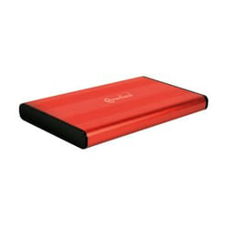 Connectland BE-USB3-2519-RED Boîtier de disques de stockage Boîtier disque dur/SSD Rouge 2.5"