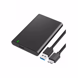 Boîtier Externe - USB 3.0 - Aluminium - 2.5’’ SATA - Compatible Windows et Mac - Noir
