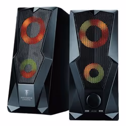 Haut Parleur Gaming 2.0 Brokk Black Illuminated 6W