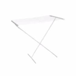 MSV Etendoir à linge, Acier, Blanc, 10 m, 550 mm, 81 cm