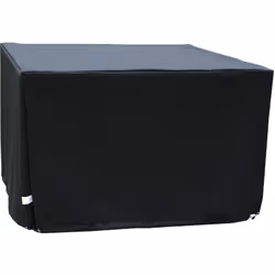 Housse de protection en polyester noire munie d'un cordon de serrage. DIMENSIONS L 105 x l 105 x H 72 cm