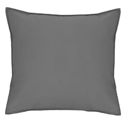 Taie d'oreiller 50x70 cm Lyocell et Coton Acier