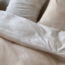 Parure de lit housse de couette avec taies d'oreiller 100% Coton Tencel 57 fils Plage - PD12865-240