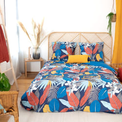 Côté Déco - Parure de couette parade Satin de coton 70 fils 260x240