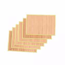Un Amour De Tapis est une PME française, son entrepôt est en Essonne. Set de table tissé en bambou LOT DE 6 BA 33x48 beige et ...