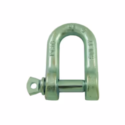 Manille droite à piton à oeil. Acier C15 estampé. ◉ Détails : Forme : droite ◉ Matière : acier zingué ◉ Charge CMU : 160 kg ◉ ...