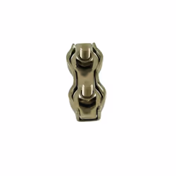 Serre-câble plat duplex. Acier inoxydable AISI 304. ◉ Détails : Finition : brut ◉ Matière : inox ◉ Nombre de boulons : 2 ◉ Di ...
