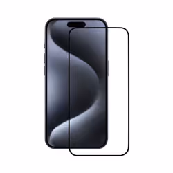 MW -830085, Apple, iPhone 15, Anti-goutte, Résistant aux rayures, Noir, Transparent, 1 pièce(s)