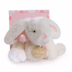 Doudou et Compagnie Lapin Bonbon PM - Rose