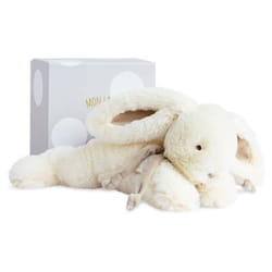 Doudou et Compagnie Lapin Bonbon PM - Taupe