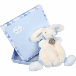 Doudou et Compagnie Lapin Bonbon - Doudou Bleu