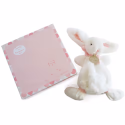 Doudou et Compagnie Lapin Bonbon - Doudou Rose
