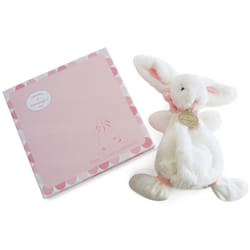 Doudou et Compagnie Lapin Bonbon - Doudou Rose