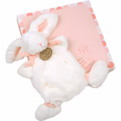 Doudou et Compagnie Lapin Bonbon - Doudou Rose