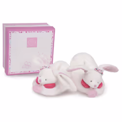 Doudou et Compagnie Cerise - Chaussons Avec Hochet