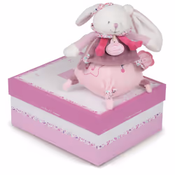 Doudou et Compagnie Cerise - Boîte À Musique, 390 g, Rose