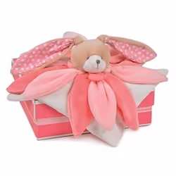 Doudou et Compagnie Geschenkset Hase 28cm, Animaux en peluche