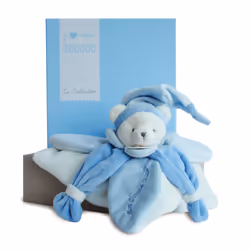 Doudou et Compagnie J'Aime Mon Doudou - Collector Ours Bleu