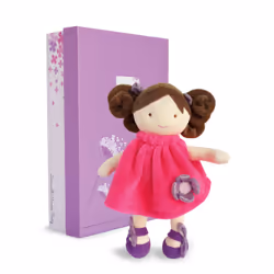 Doudou et Compagnie Demoiselle Doudou Pretty - Rose, Fille, 200 mm, 385 g, Rose